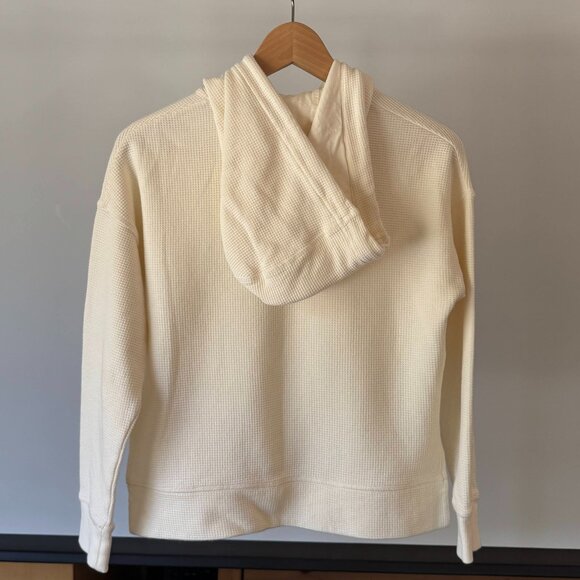 COS Waffle Knit Hoodie Sweater - Picture 2 of 5
